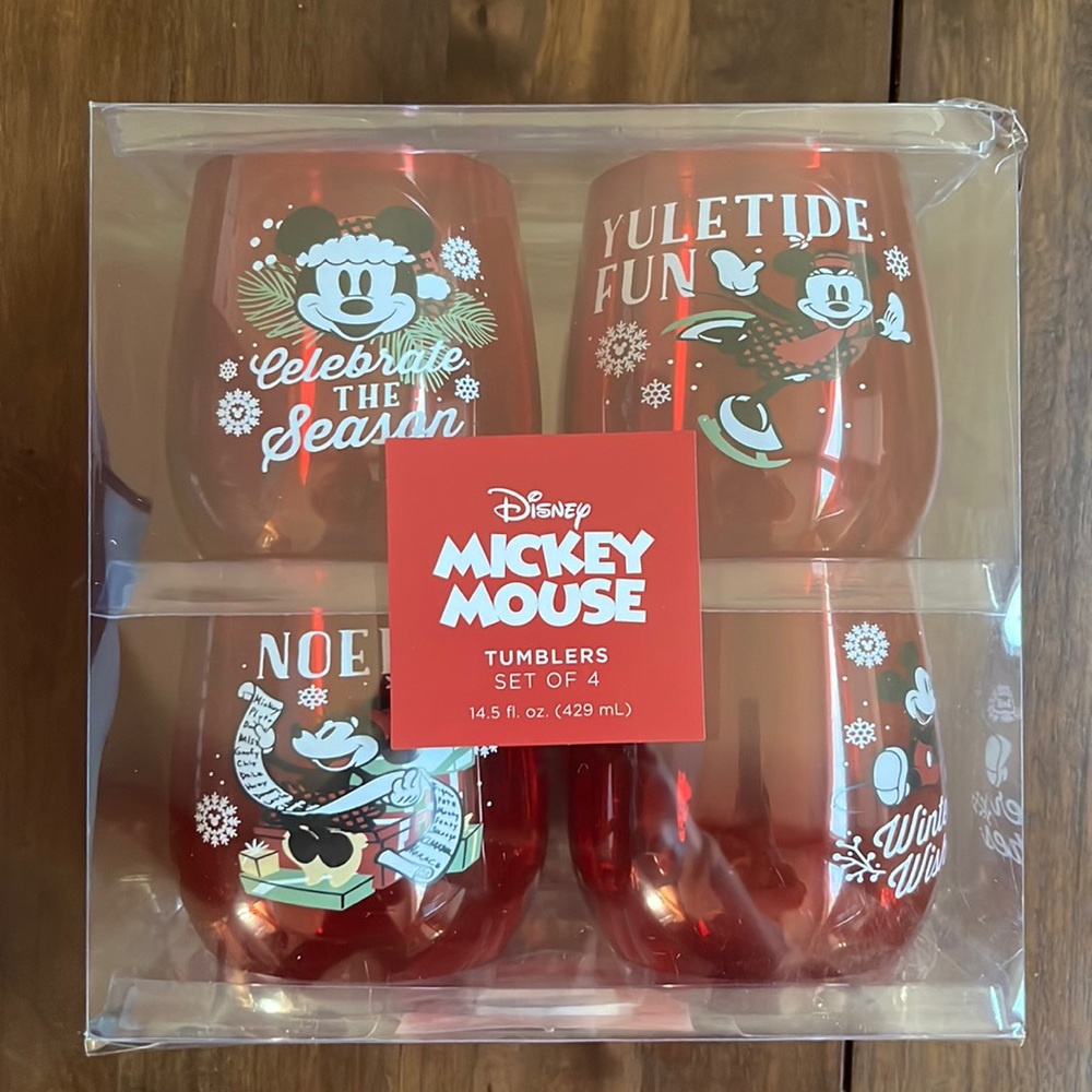 Mickey Mouse Wine Tumblers